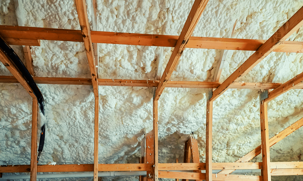 How much money will foam insulation save on monthly energy bills?